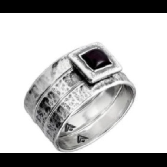 GONE TO GOBI SILPADA STACKING RINGS - Picture 3 of 3